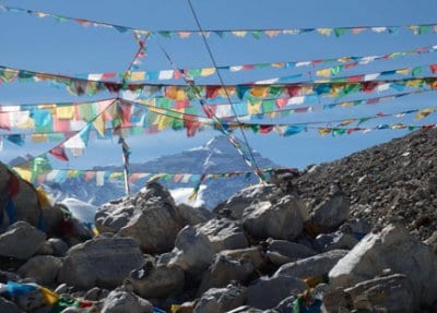 Postkarte Prayer Flags 3