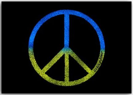 postcard Peace Ukraine