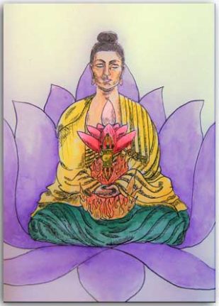 Postkarte Shakyamuni