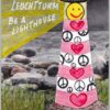 Postkarte Sei ein Leuchtturm