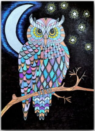Postkarte Mondeule