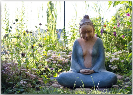 Postkarte Meditation